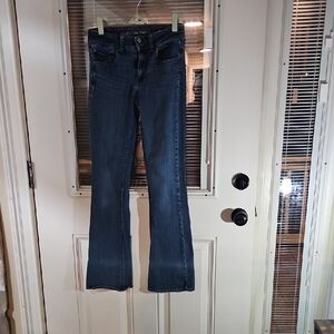 American Eagle Outfitters Dark Blue Flare Jeans